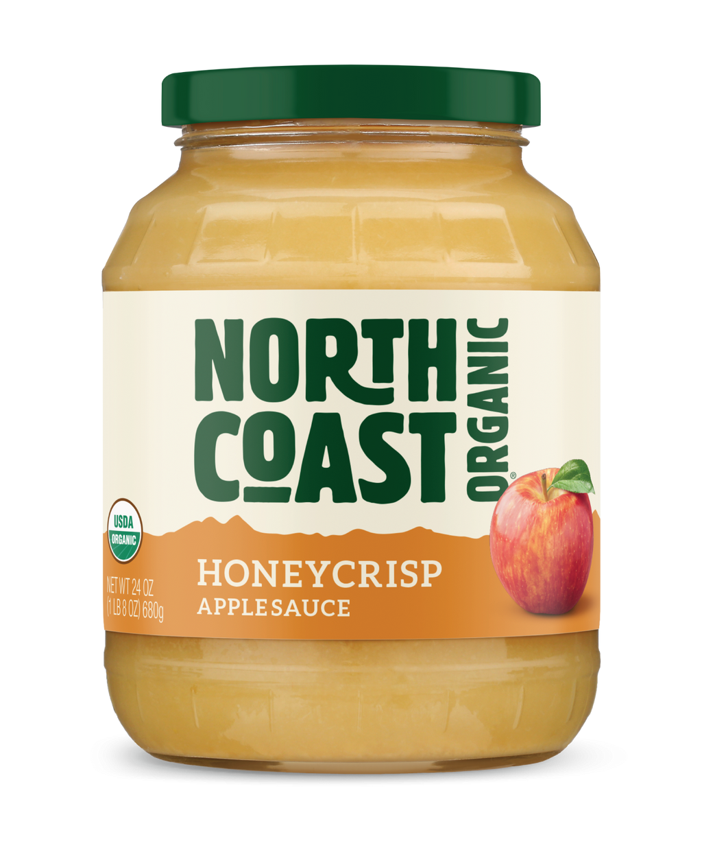 North Coast Organic Organic Honeycrisp Applesauce 24 oz