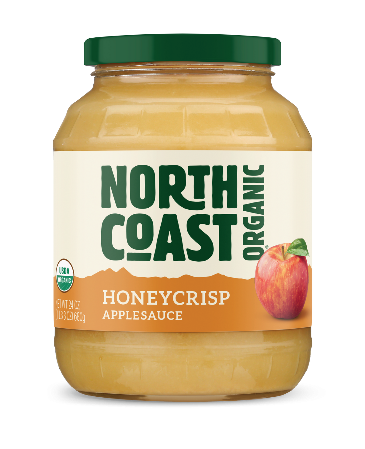 North Coast Organic Organic Honeycrisp Applesauce 24 oz