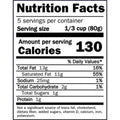 BLUE DRAGON Coconut Milk - Supplement/Nutrition Facts