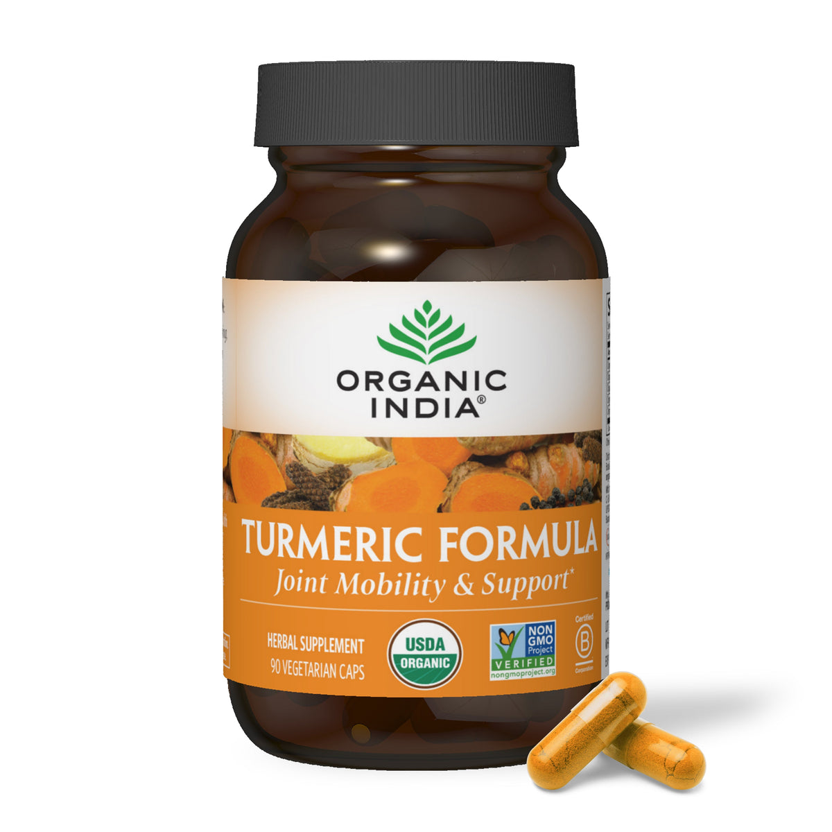 Organic India Turmeric Formula Capsules