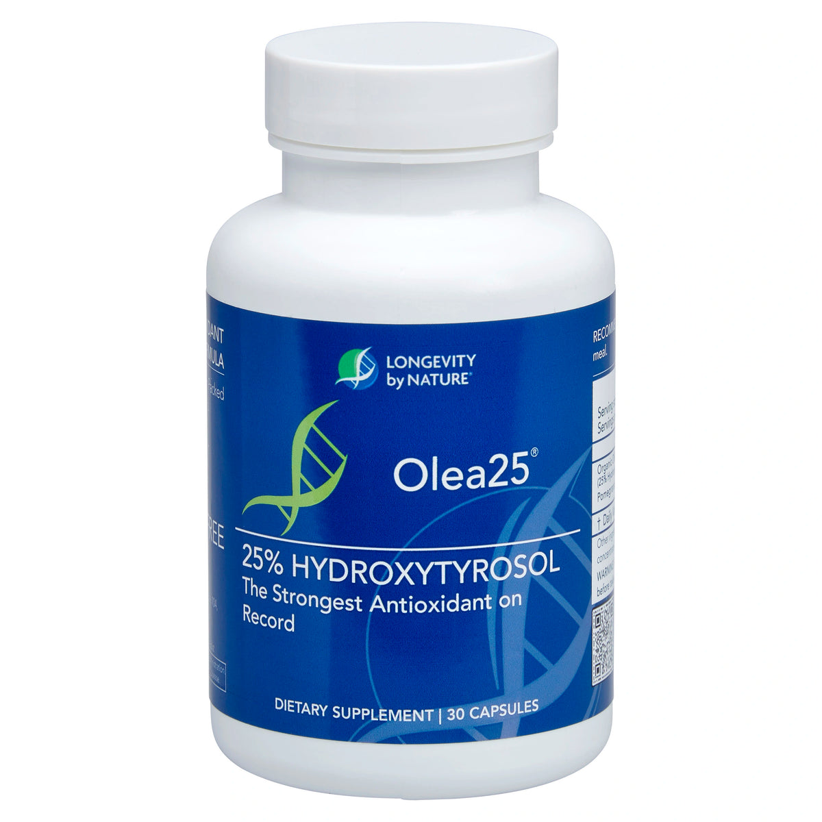 Longevity By Nature Olea25 Hydroxytyrosol Organic Olive Leaf Extract