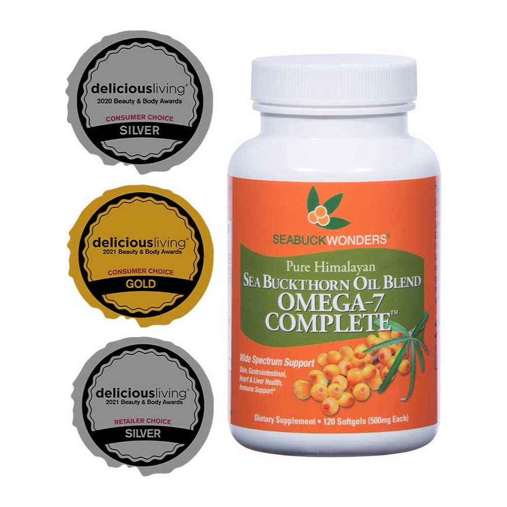 SeabuckWonders Omega-7 Complete - 60 Capsules