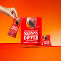 SKINNY DIPPED Dark Chocolate Peanut Butter Almonds 3.5 oz