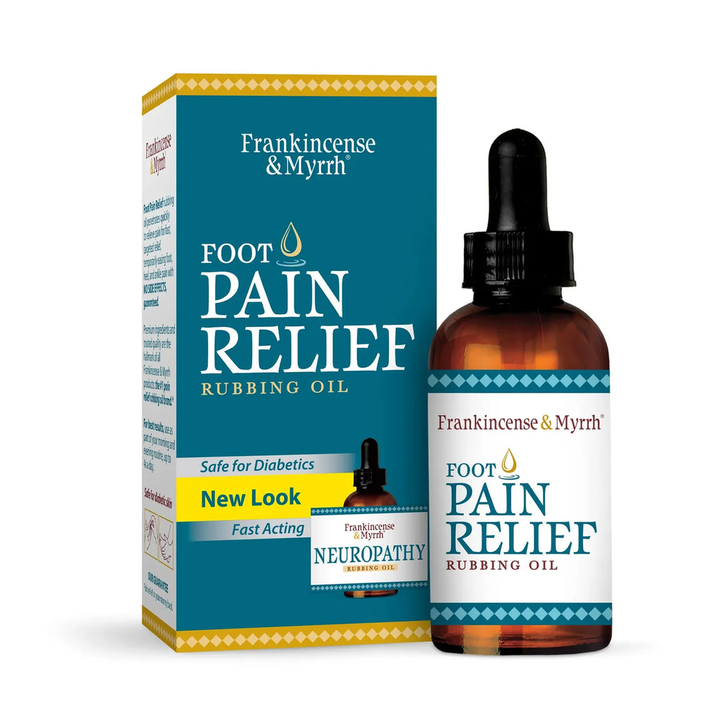 Frankincense & Myrrh Foot Pain Relief Rubbing Oil