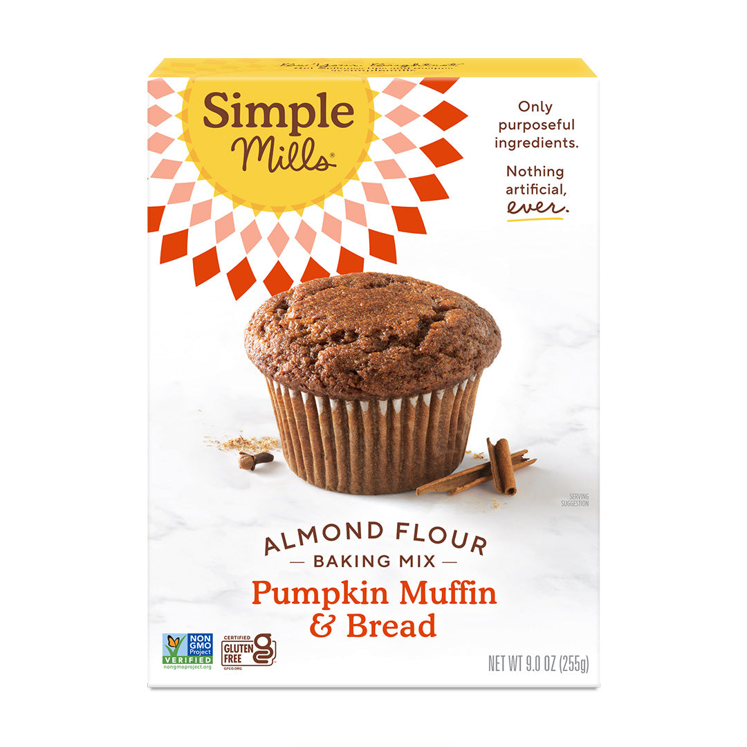 Simple Mills Pumpkin Muffin & Bread Almond Flour Baking Mix