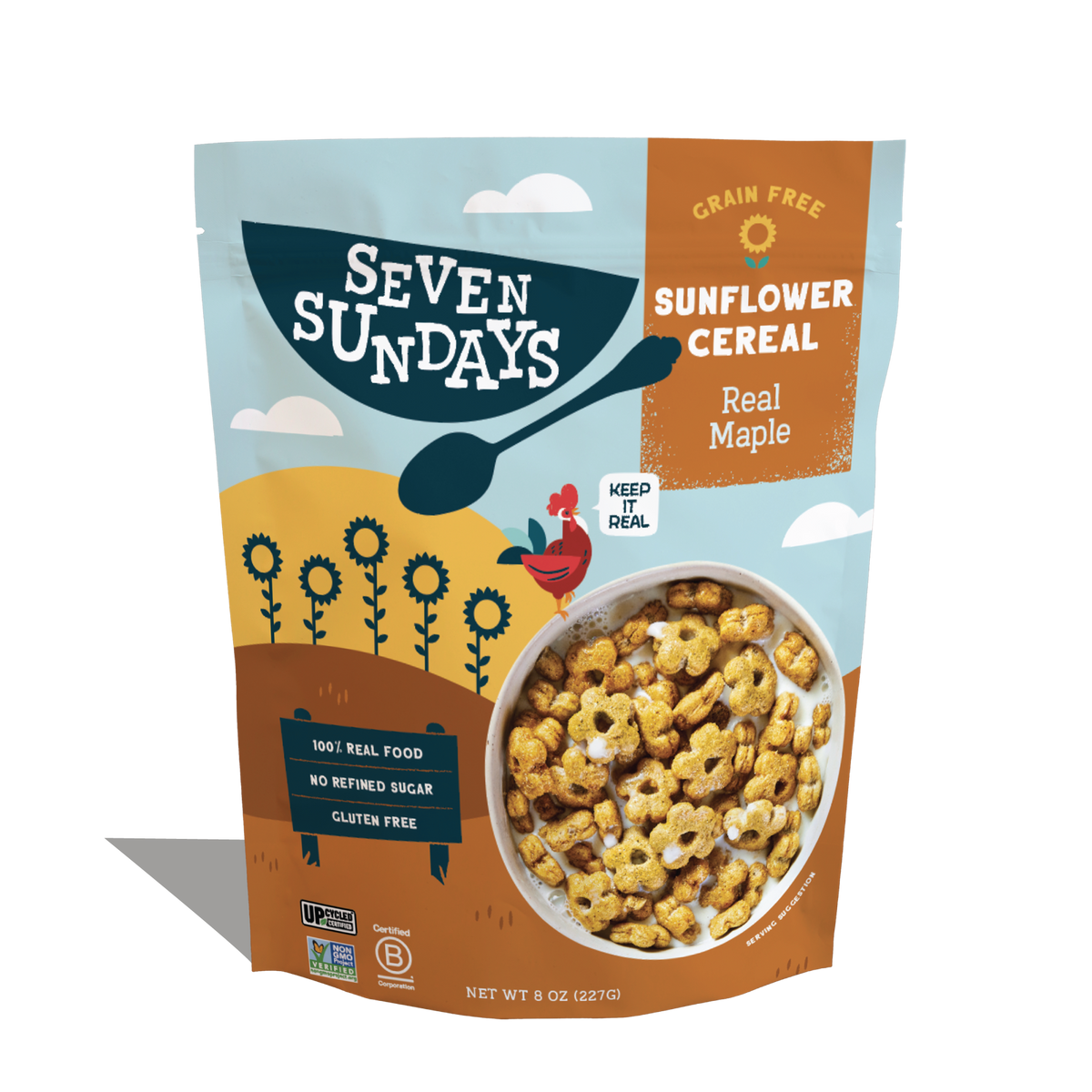Seven Sundays Real Maple Sunflower Cereal 8 oz