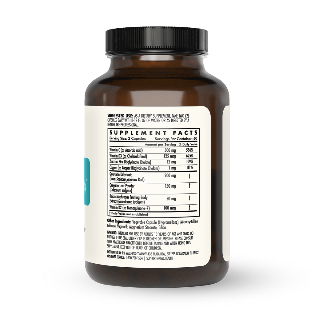 Natural Immunity - Supplement Facts