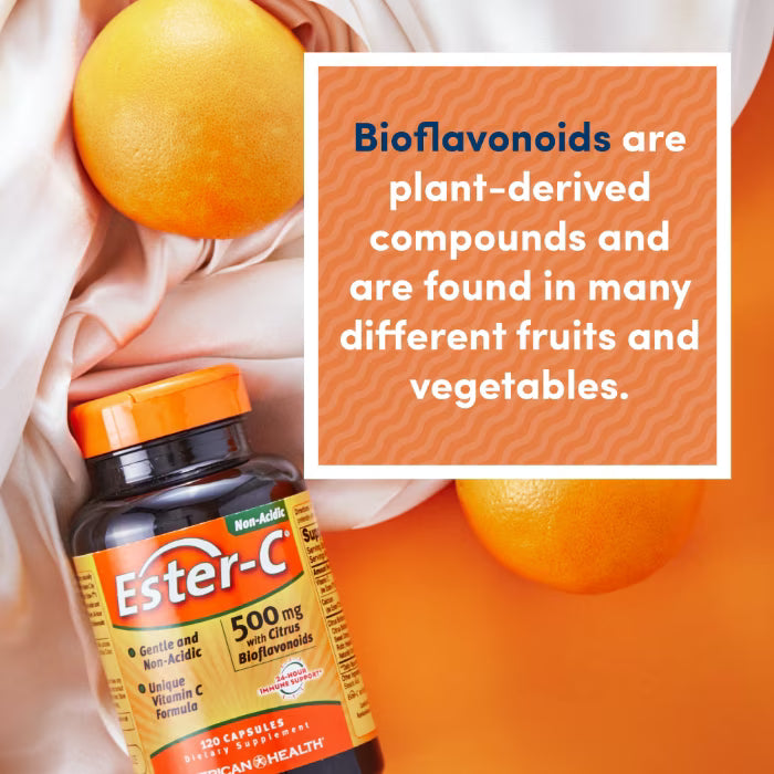 American Health Ester-C 500 mg with Citrus Bioflavonoids, Capsules
