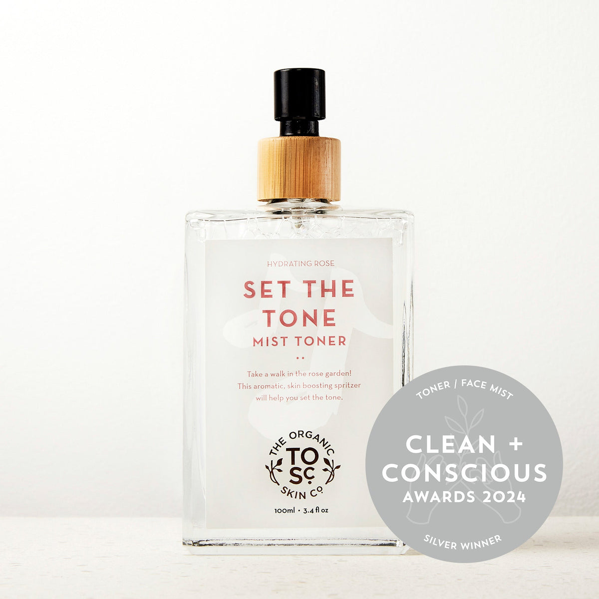 The Organic Skin Co Set The Tone Mist Toner