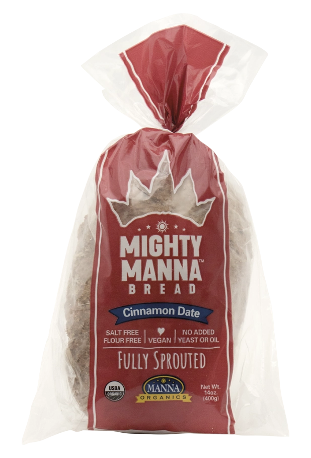 Manna Organics Sprouted Cinnamon Date Bread