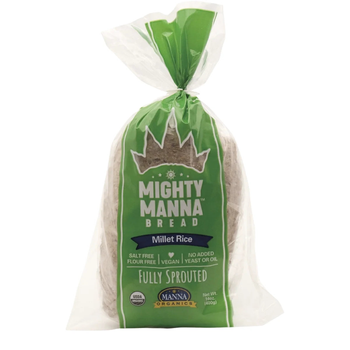 Manna Organics Sprouted Millet Rice Bread