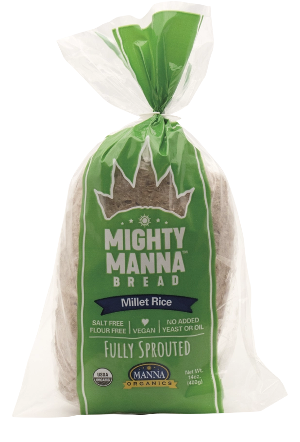 Manna Organics Sprouted Millet Rice Bread