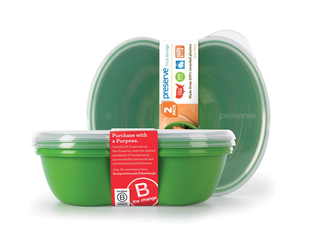 Preserve Sandwich Food Storage Container, Set of 2