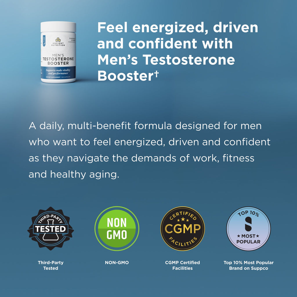 Ancient Nutrition Men's Testosterone Booster - additional view 1