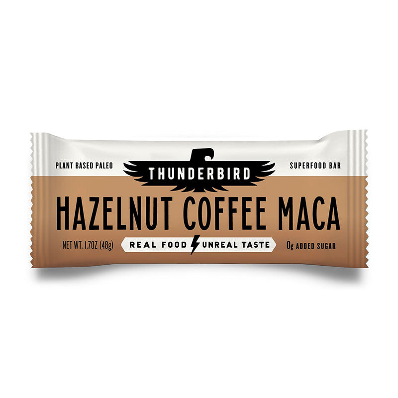 Thunderbird Hazelnut Coffee Maca Snack Bar