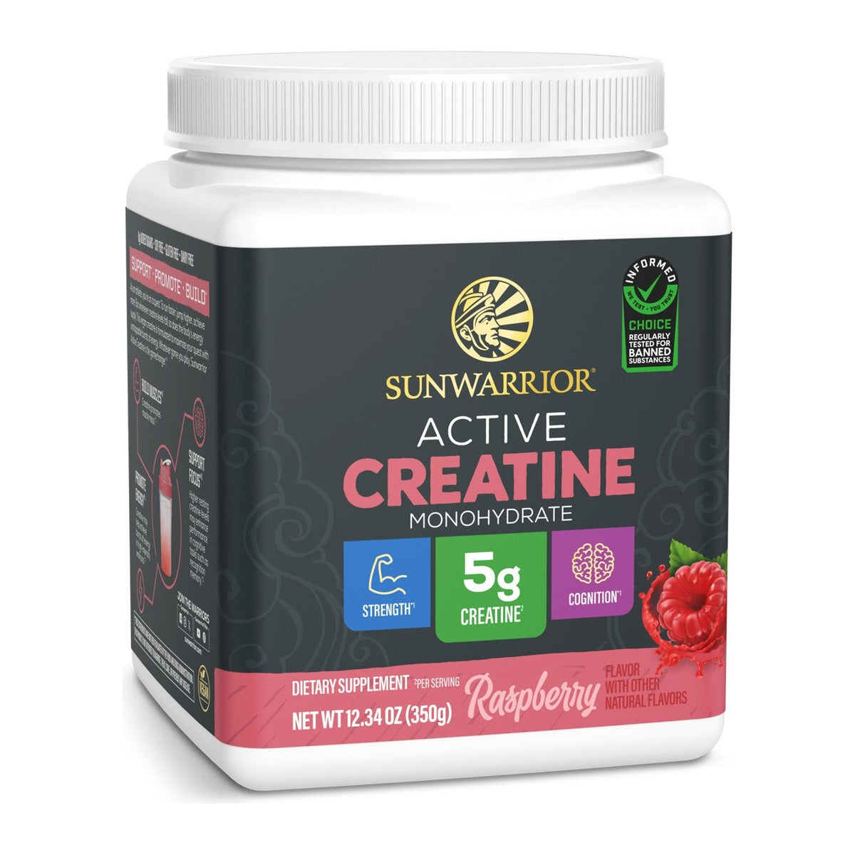 Sunwarrior Active Creatine - Raspberry
