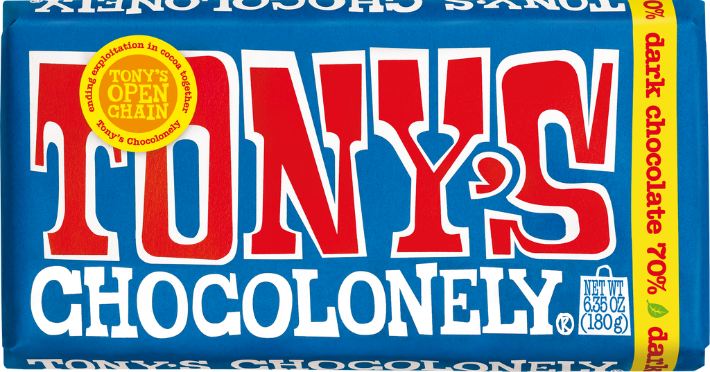 Tony's Chocolonely Dark Chocolate 70% 6.35 oz (180 g)