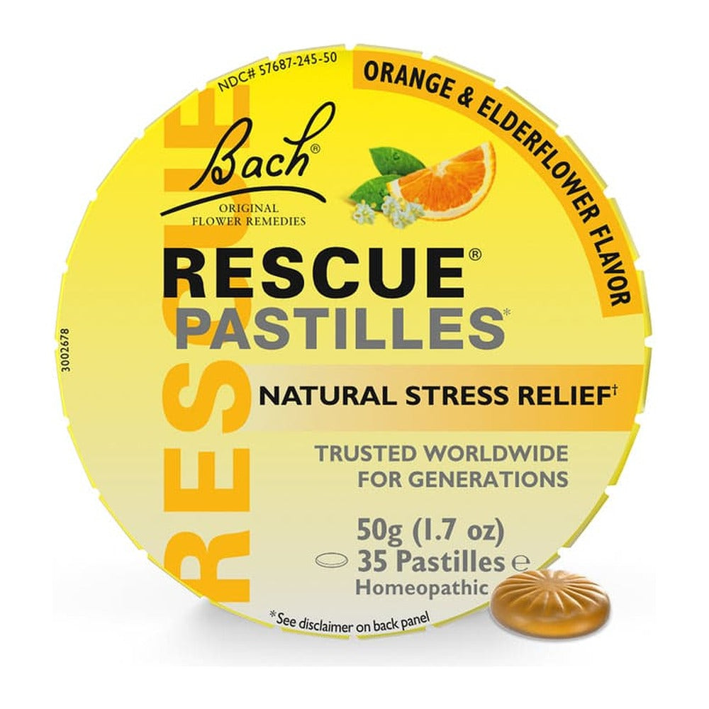 Bach RESCUE Pastilles Orange & Elderflower