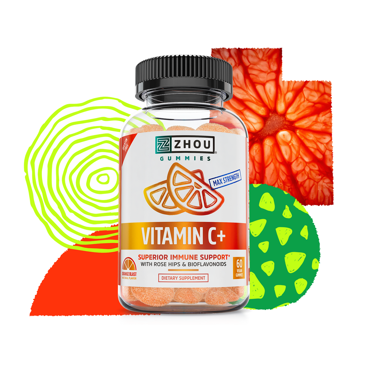 Zhou Nutrition Vitamin C+ Gummies