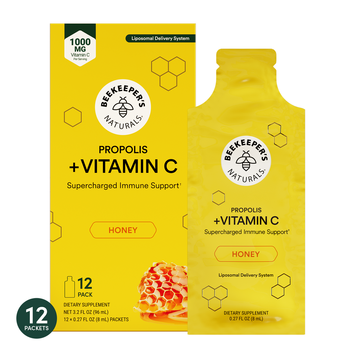 Beekeeper's Naturals Propolis + Vitamin C Liposomal