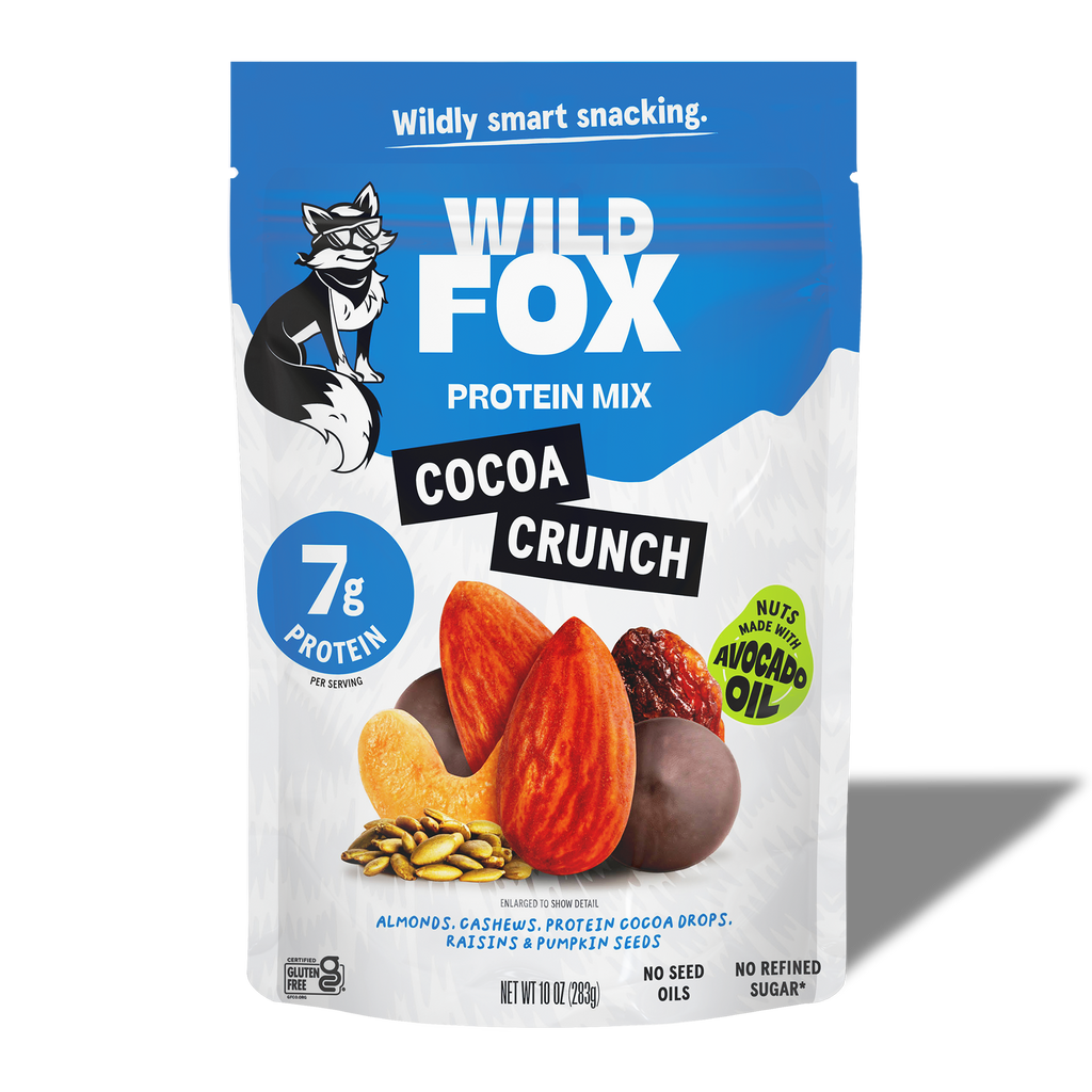 Wild Fox Cocoa Crunch Protein Trail Mix 10 oz