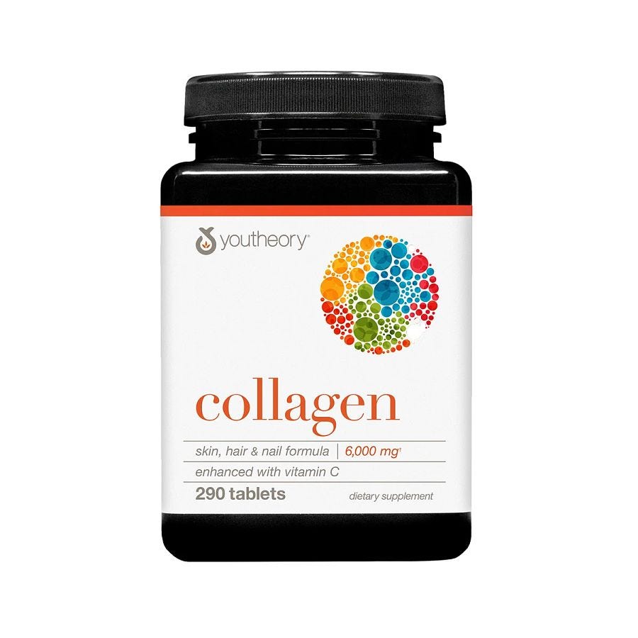 Youtheory Collagen Advanced Formula Types 1, 2 & 3 6,000 mg - additional view 1