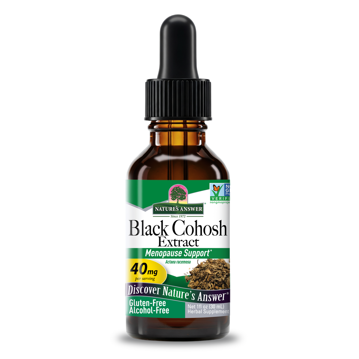 Black Cohosh Extract 40 mg, Alcohol-Free