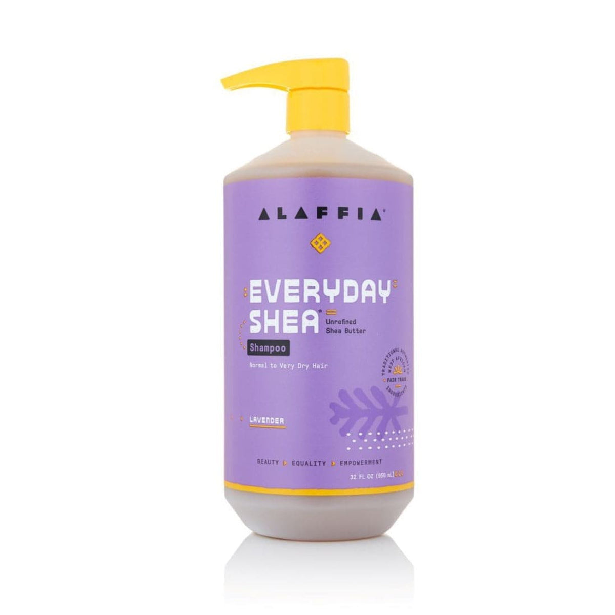 Alaffia EveryDay Shea Shampoo, Lavender 32 fl oz