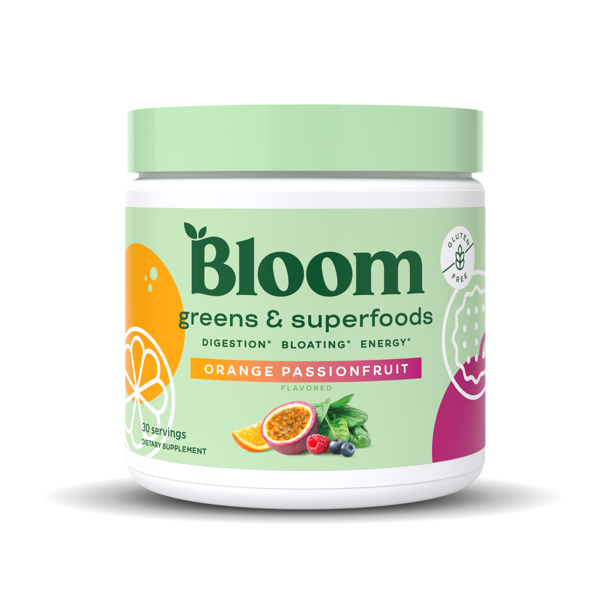 Bloom Nutrition Greens & Superfoods - Orange Passionfruit