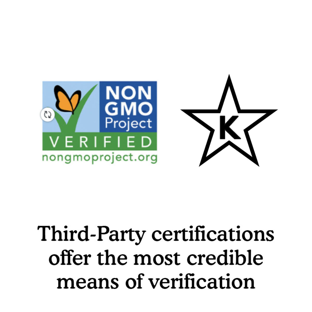 Garden of Life Raw Resveratrol - Certifications