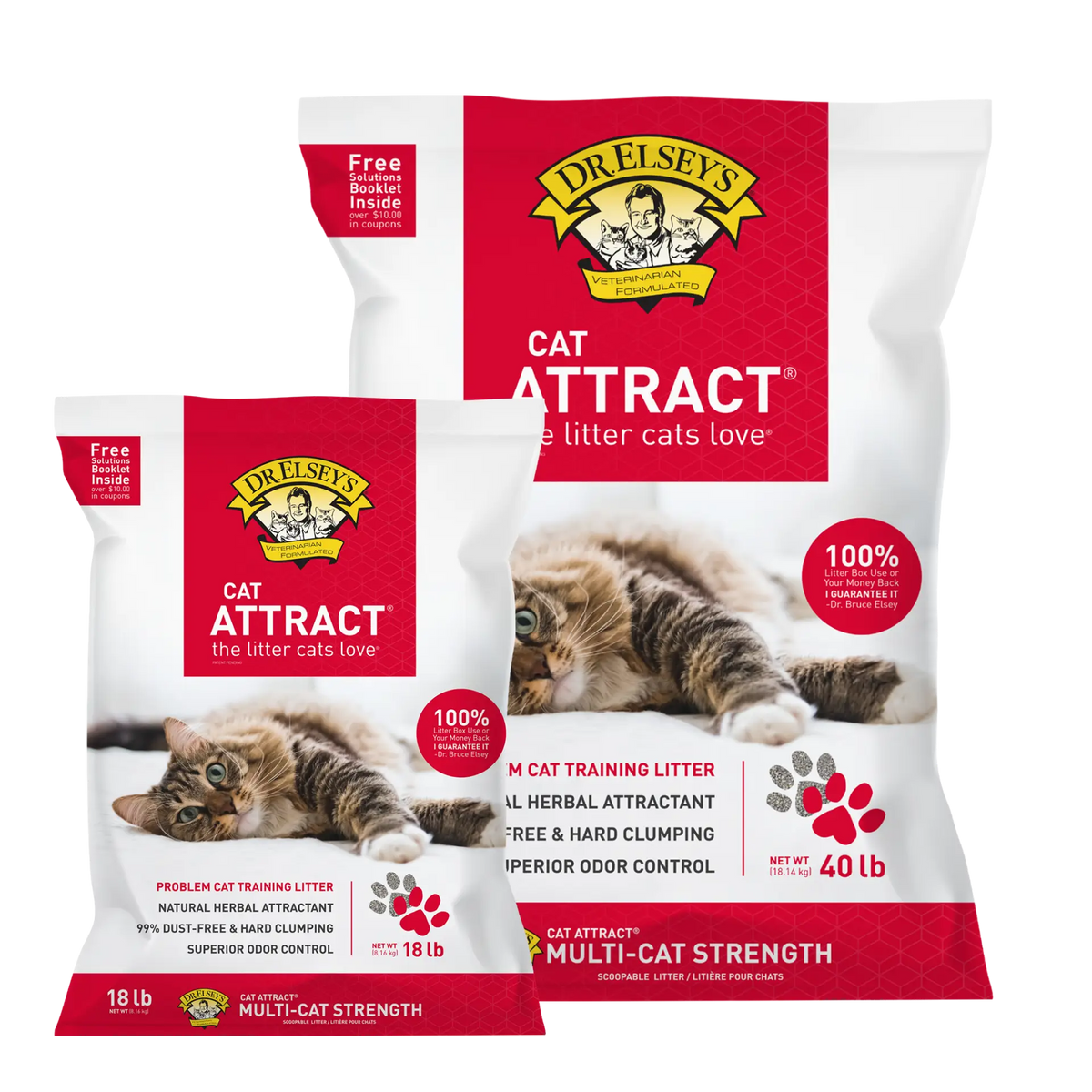 Dr. Elsey's Cat Attract Clumping Clay Litter