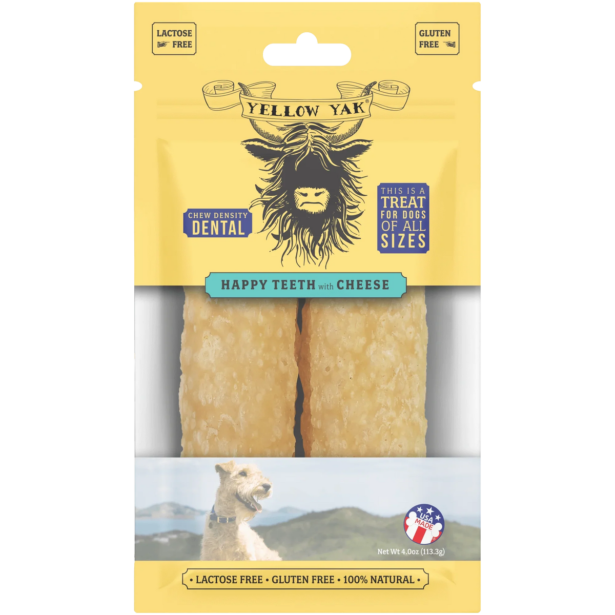 Yellow Yak Dental Happy Teeth with Cheese