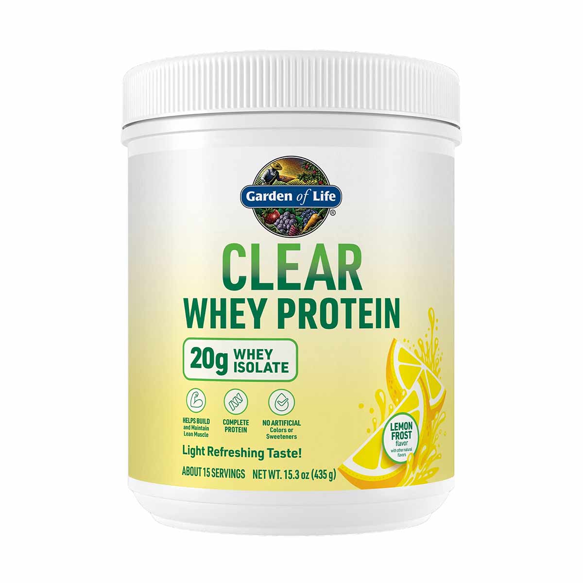 Garden of Life Clear Whey Protein, Lemon Frost
