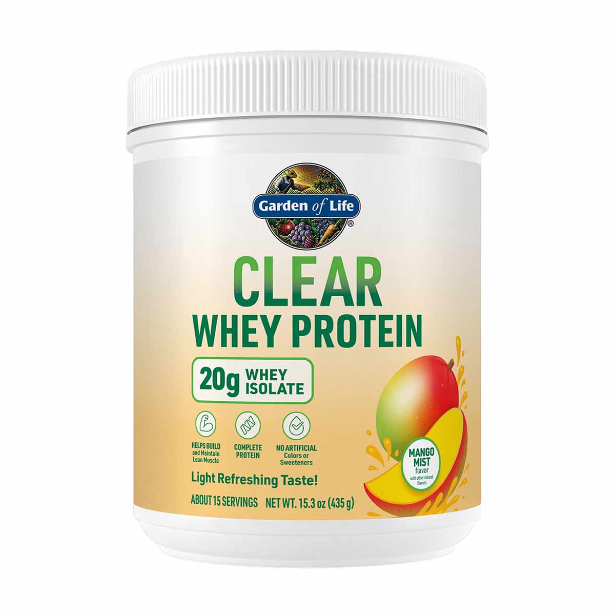 Garden of Life Clear Whey Protein, Mango Mist