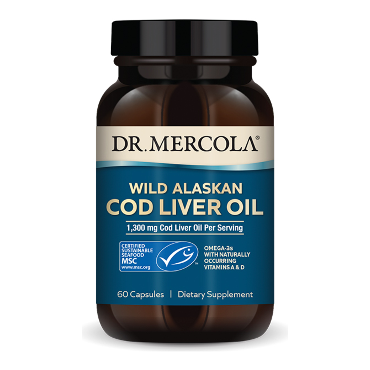 Dr. Mercola Wild Alaskan Cod Liver Oil