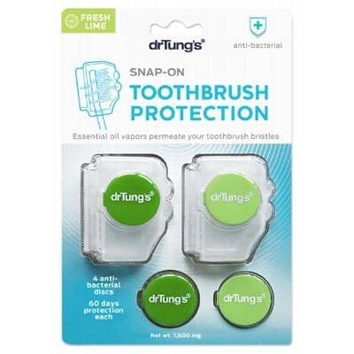 DrTung's Snap-On Toothbrush Sanitizer