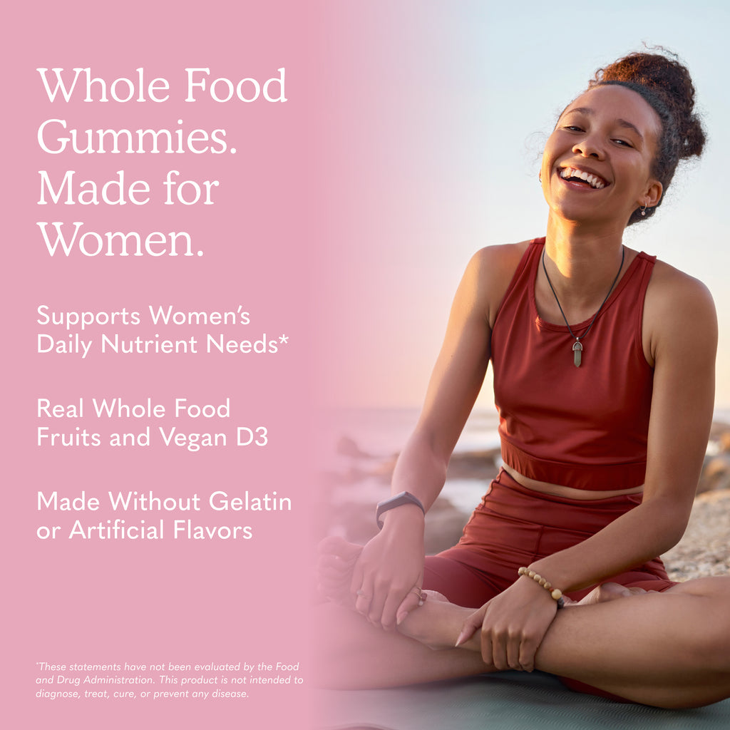 Garden of Life Organics Women's Multi Gummies - Organic Berry - Key Benefits