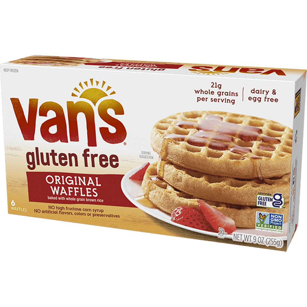 VAN'S Totally Original Waffles, Gluten Free 9 OZ