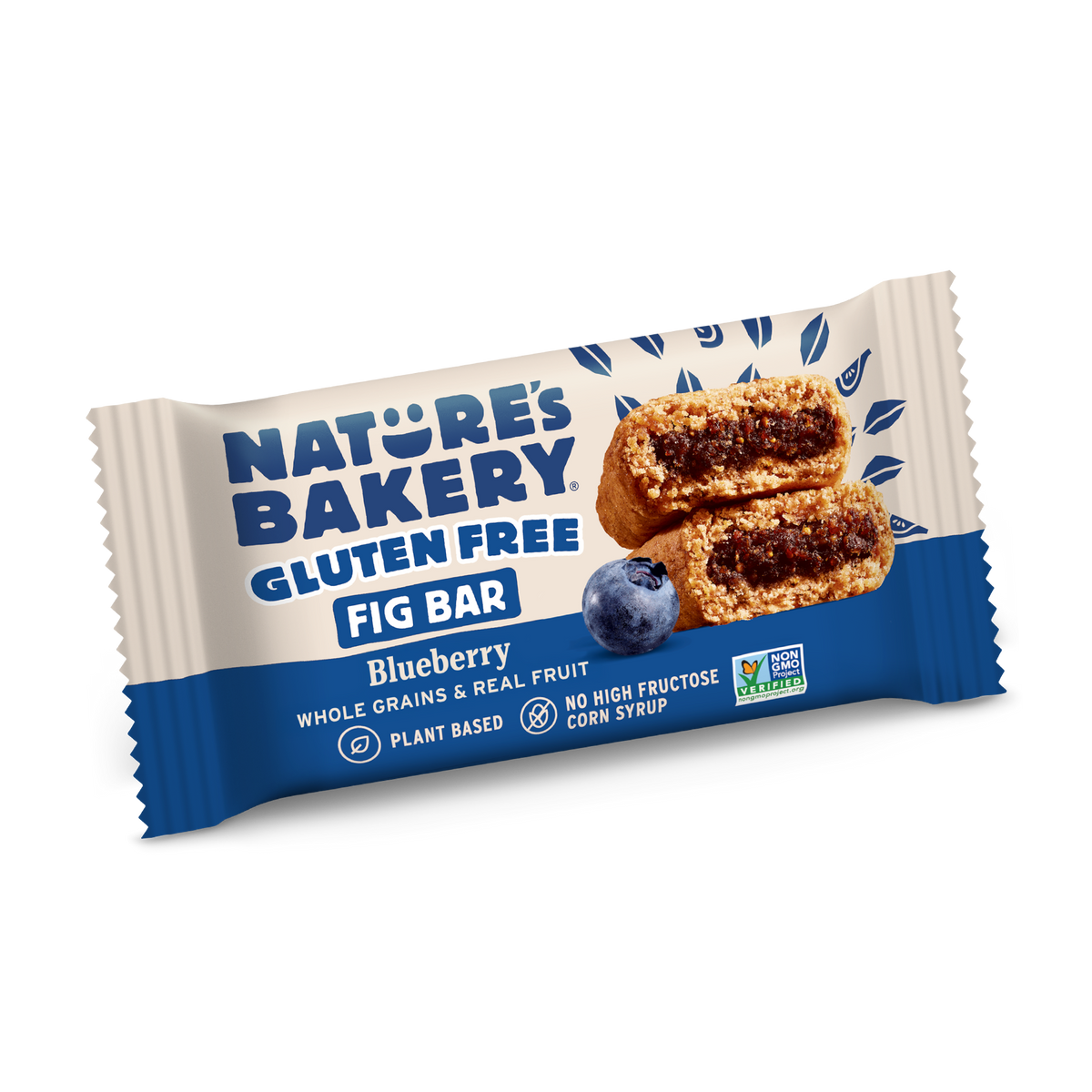 Nature's Bakery Gluten Free Fig Bar, Blueberry - 6 Count