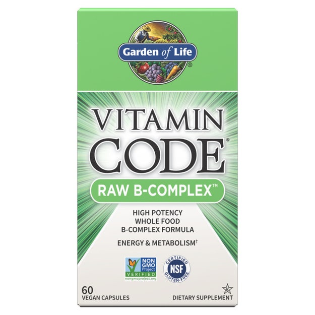 Garden of Life Vitamin Code Raw B-Complex - 60 Tablets