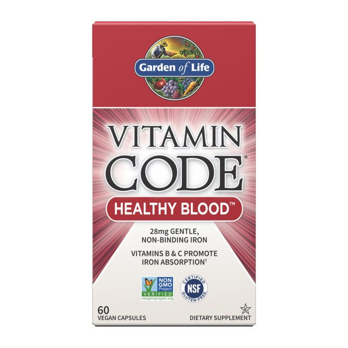Garden of Life Vitamin Code Healthy Blood - 60 CAPSULES