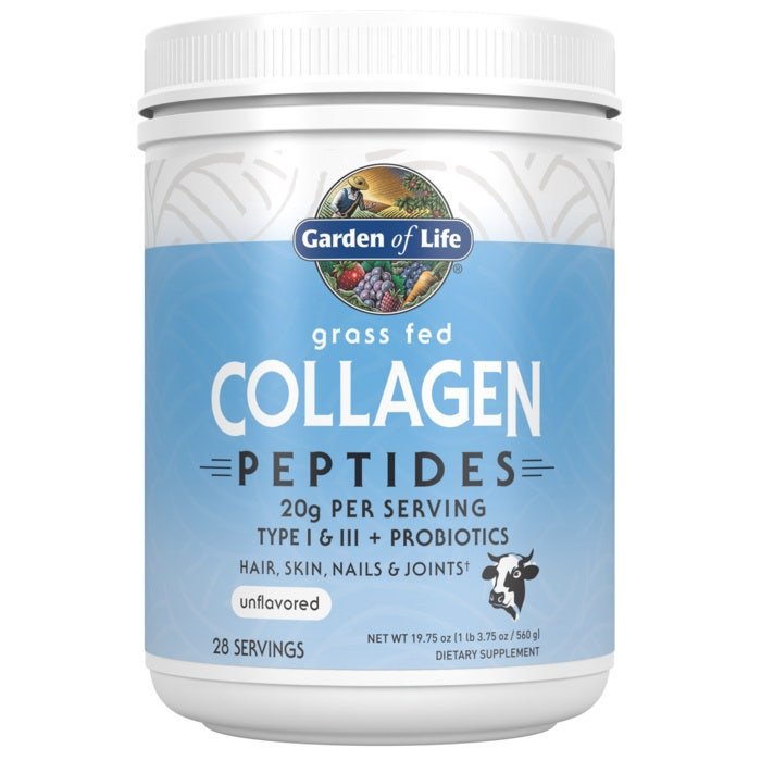 Garden of Life Grass Fed Collagen Peptides Powder - 19.75 OZ