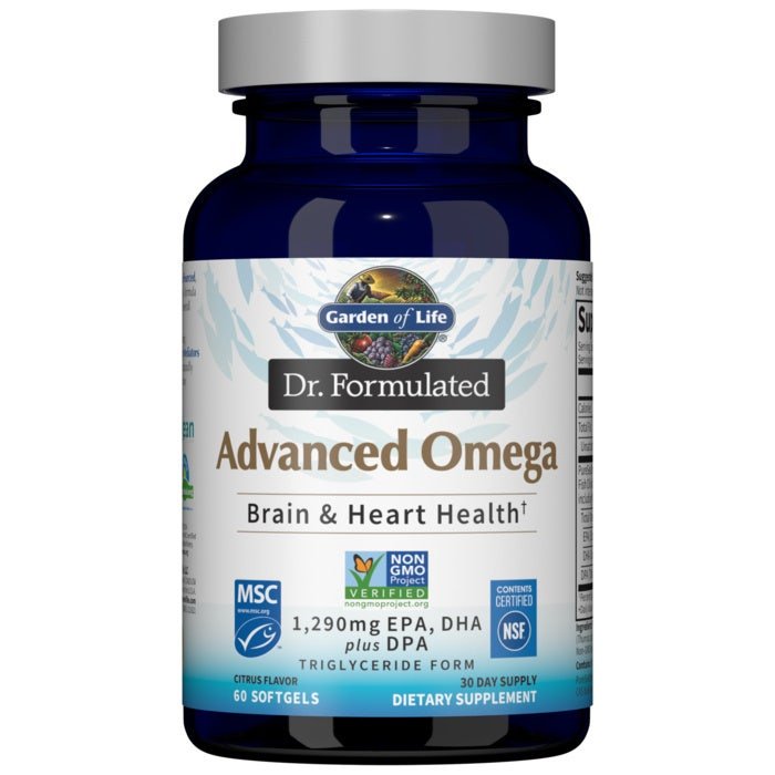 Garden of Life Dr. Formulated Advanced Omega Softgels - 60 SOFTGELS