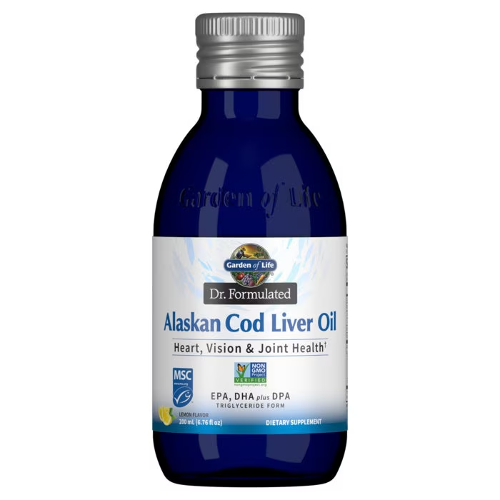 Garden of Life Dr. Formulated Alaskan Cod Liver Oil - 6.76 FL OZ