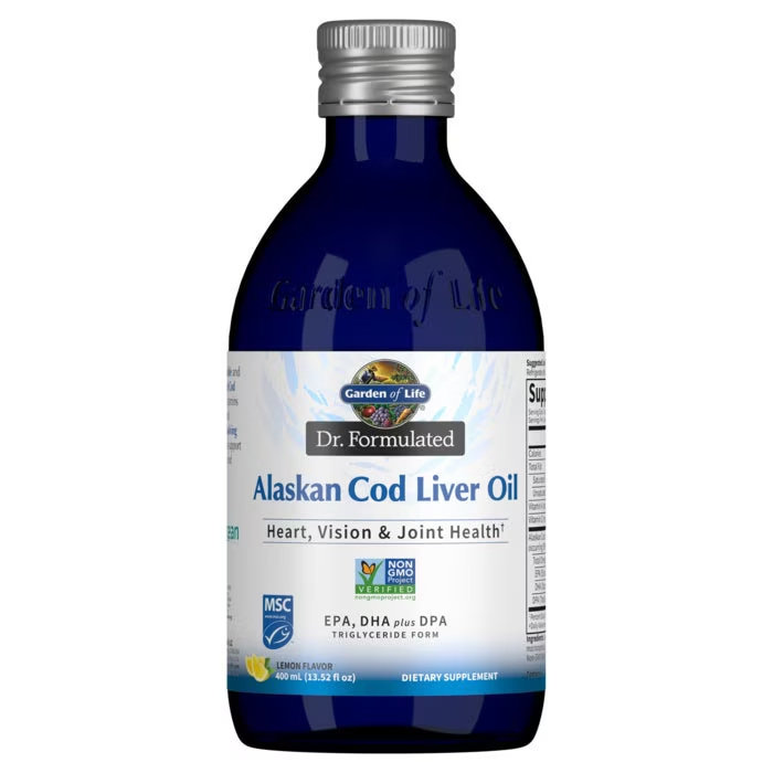 Garden of Life Dr. Formulated Alaskan Cod Liver Oil - 13.52 FL OZ