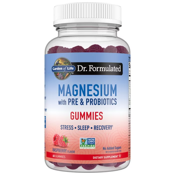 Garden of Life Dr. Formulated Magnesium Gummies - Raspberry