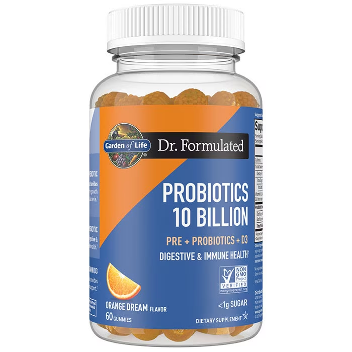 Garden of Life Dr. Formulated Probiotics 10 Billion Gummies - Orange Dream