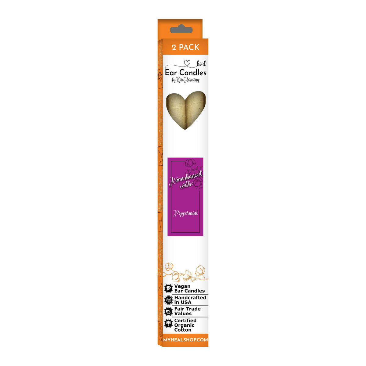 Harmony Cone Peppermint Ear Candles