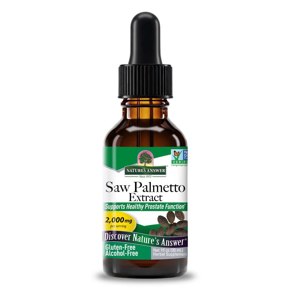 Nature's Answer Saw Palmetto Extract - Alcohol Free