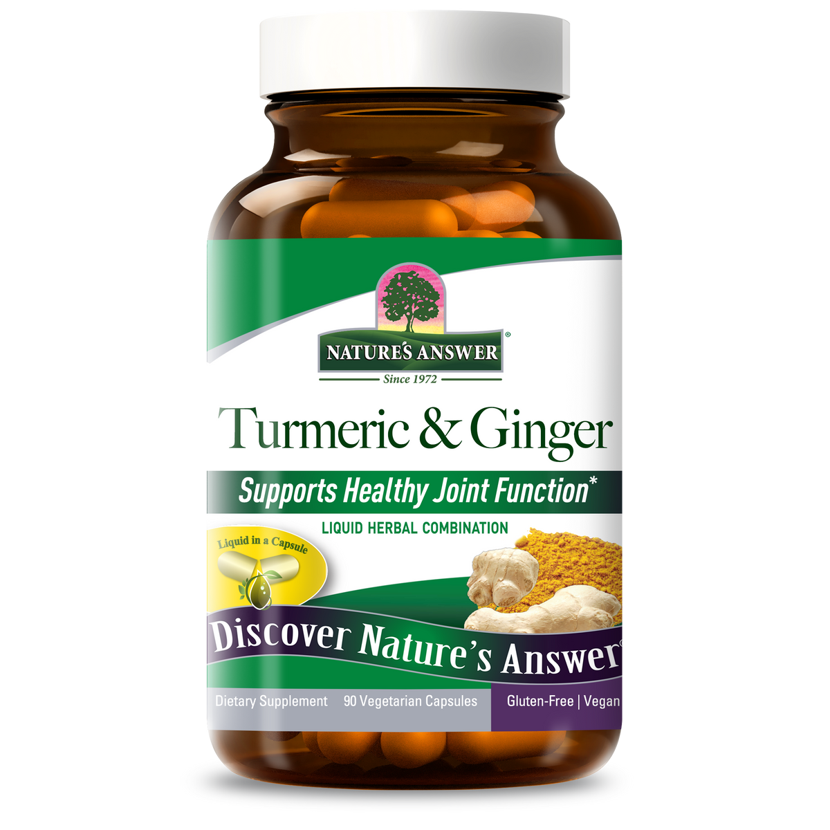 Nature's Answer Turmeric & Ginger